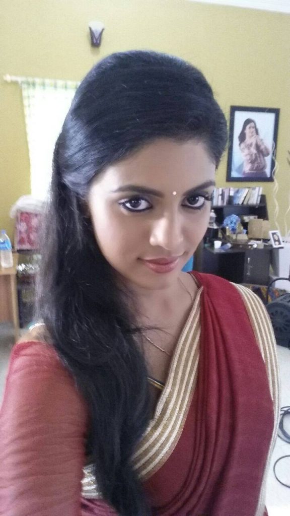 Tamil Cinema Heroine Ineya Beautiful Photos In Saree 15