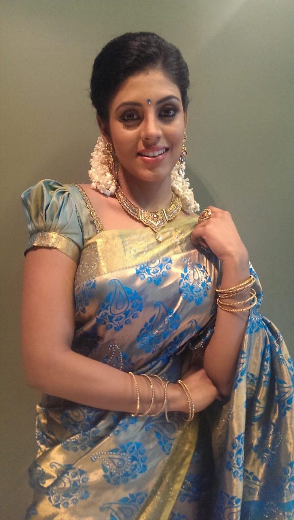 Tamil Cinema Heroine Ineya Beautiful Photos In Saree 7