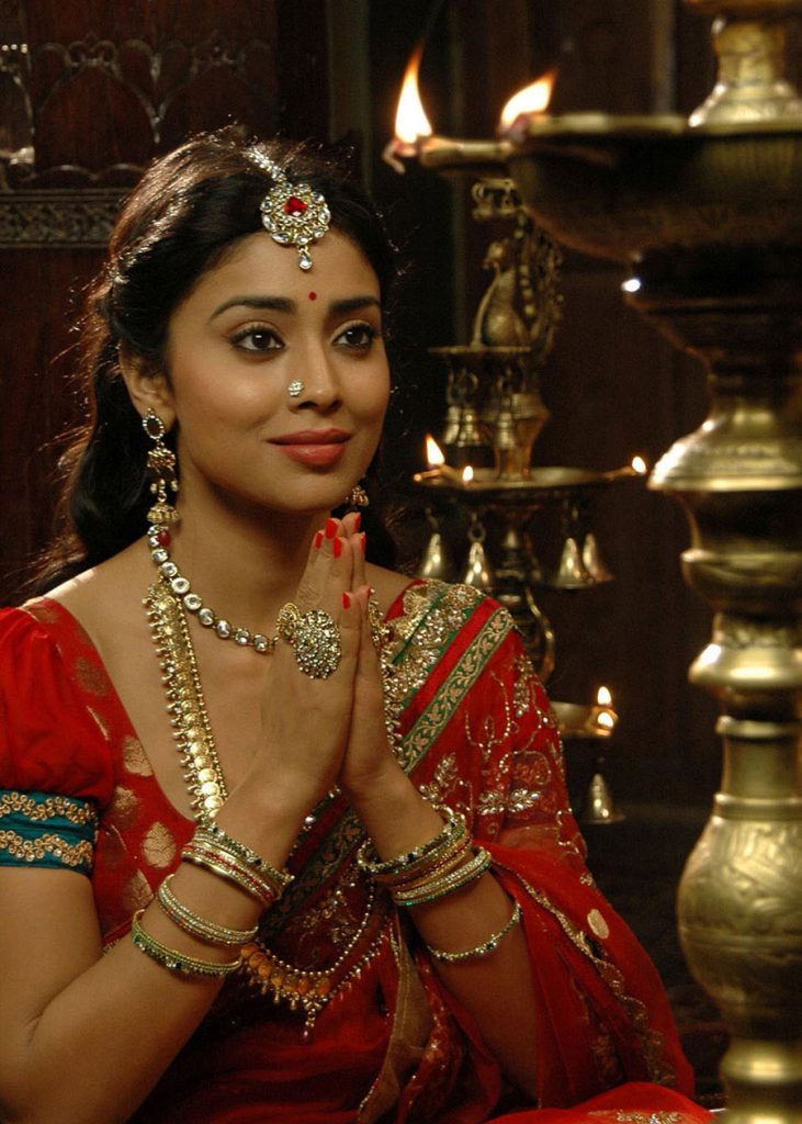 Tamil Cinema Heroine Shriya Beautiful Photos In Saree 19