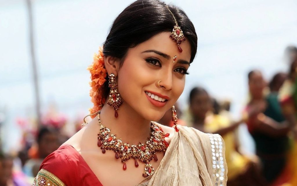 Tamil Cinema Heroine Shriya Beautiful Photos In Saree 29