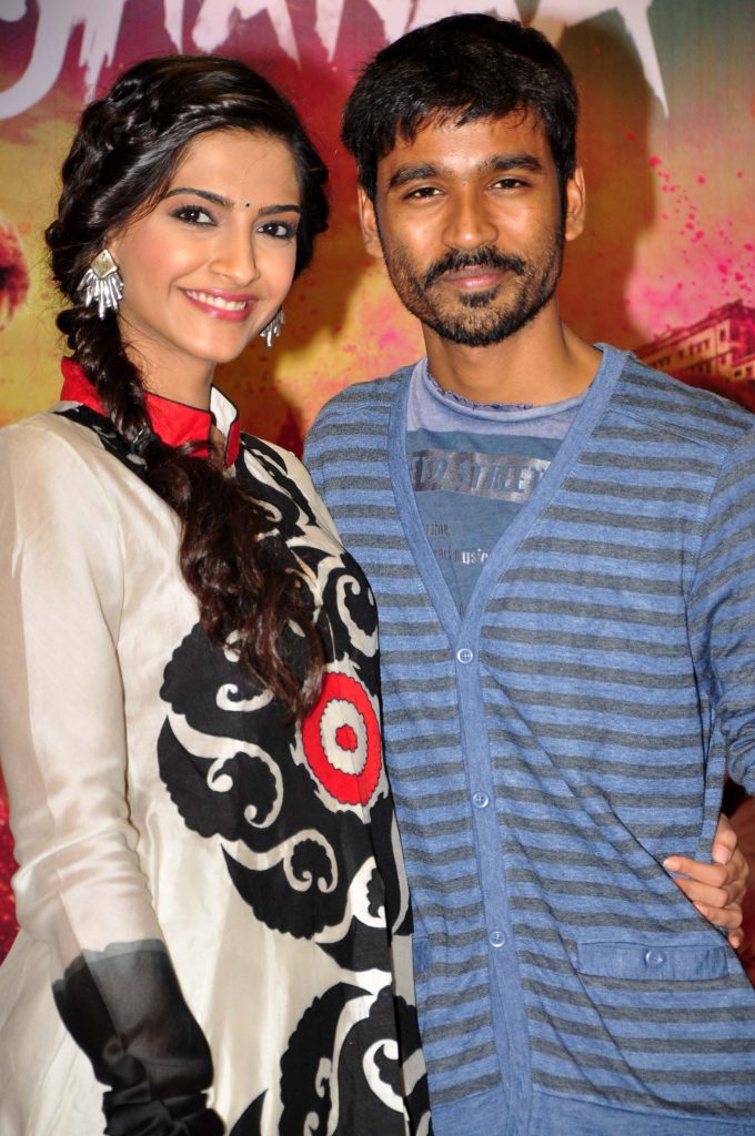 Cool Photo Gallery Of Actor Dhanush With Bollywood Actress Sonam Kapoor (24)