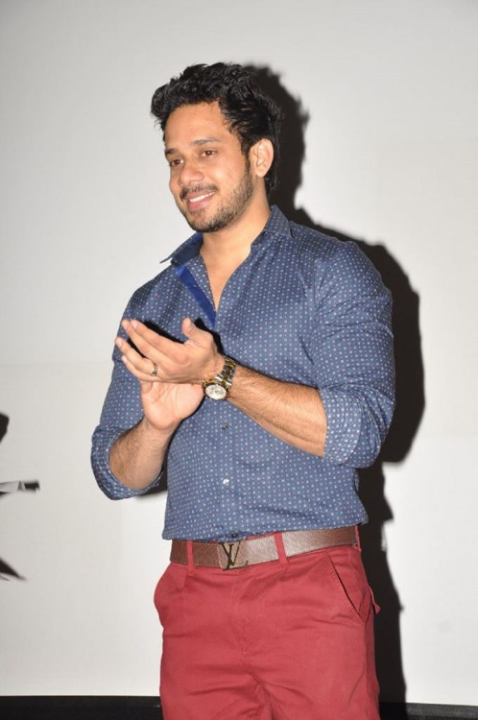 Actor Bharath @ Ninnu Chusi Vennele Anukunna Teaser Launch Photos