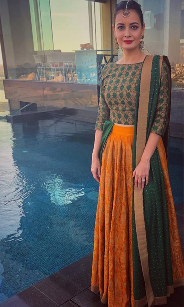 Traditional Dress Images Of Dia Mirza